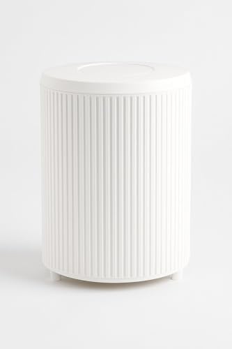 Serisi Beyaz Banyo Seti, 5 Parça Lüks Akrilik Çöp Kovası, Fırça, Sabunluk Banyo Aksesuar Seti Beyaz