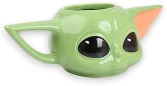 Sevimli 3D Baby Yoda Seramik Özel Kupa Yoda Kupa 300 ML