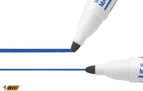 Velleda 1701 Eco Yuvarlak Uçlu Beyaz Tahta Kalemi 4'lü Blister Karışık Renkler