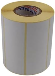 , hazır al hızlı al Eko Termal Etiket 20mm X 40mm Ruloda 4000 Adet Yan Yana 5 li