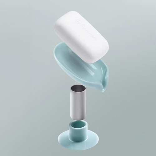 Vantuzlu Katı Sabunluk Tutacağı Tutma Rafı, Su Giderli,