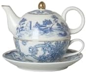 Art FLORANCE BONE Tek Kişilik Demlik & Fincan Seti