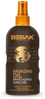 Bebak Güneş Yağı Bronzlaştırıcı 150 Ml