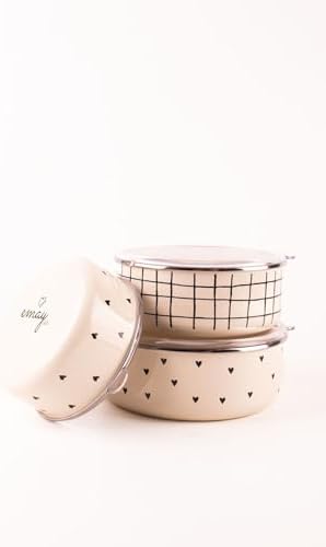 Cupid Vakum Kapaklı Saklama Kabı Seti (Ocaklarda Kullanılabilir)