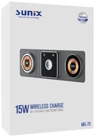 15W 3in1 Kablosuz Şarj Standı MG-70