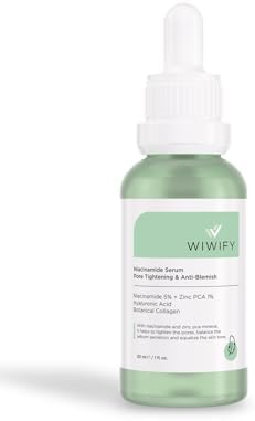 WIWIFY Gözenek Sıkılaştırıcı Anti Akne Ton Eşitleyici Botanikal Kolajen Serum (niacinamide 5%+zınc Pca 1%) NIACINAMIDE SERUM