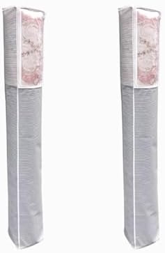 2 Adet - Pencereli Halı Hurcu - Çizgili Model Halı Saklama & Organizeri - 4 M2