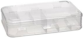 Şeffaf Plastik Bölmeli Çift Taraflı Hobi Dikiş Iğne Kutusu Düzenleyici Balıkçı Malzeme Saklama Organizer (1)
