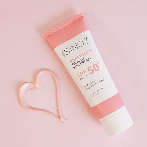Sinoz Pink Touch SPF50+ Cilt Aydınlatıcı Pembe Yüz Güneş Kremi 50ml-Tüm Ciltler İçin-PA++++