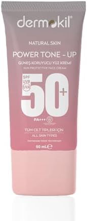 Dermokil Power Tone Up Güneş Koruyucu Yüz Kremi 50 ml