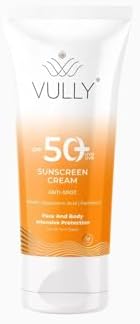 Vully Leke Karşıtı Aydınlatıcı ve Nemlendirici Yüksek Koruyucu Spf+50 Yüz ve Vücut Güneş Kremi 50 ml
