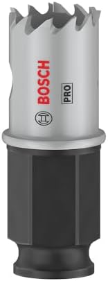 1 x PRO Sheet Metal Power Plus Delik Testeresi (Paslanmaz Çelik Saclar, Çelik Saclar, Ø 19 mm, Profesyonel Aksesuar Matkap/Tornavida için)