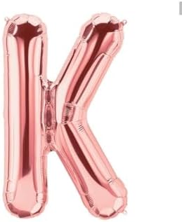 5DM K Harf Folyo Balon Rose 76 Cm