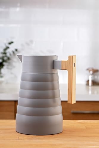 Emboss 1.5 Litre Termos Gri