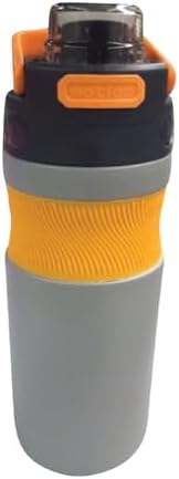 Çelik İçli Termos 500Ml Gri-Sarı