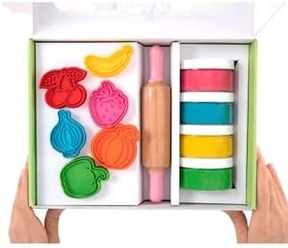 Doğal Oyun Hamurları Premıum Kutu Set - Meyveler ve Sebzeler