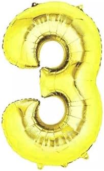 5DM 3 Rakam Folyo Balon 100 Cm