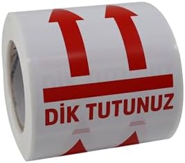 , hazır al hızlı al Dik Tutunuz Etiketi 70mm X 80mm Ruloda 250 Adet Kuşe Rulo Etiket