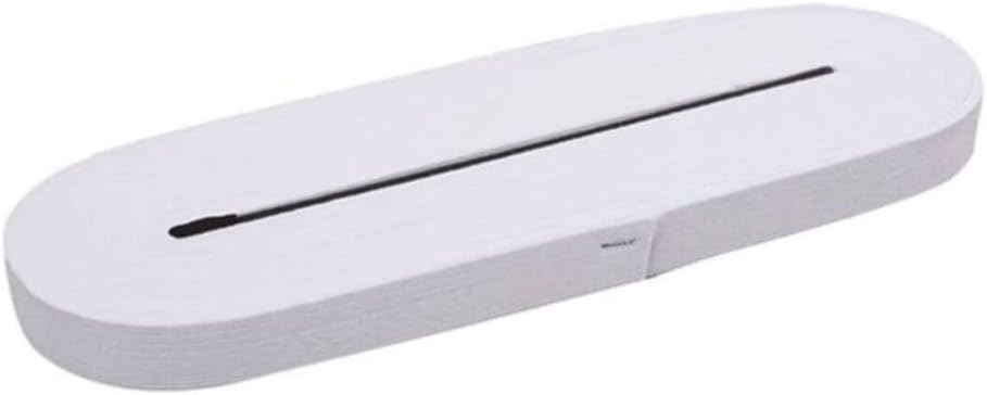 3 cm Genişlik – 10 Metre Beyaz Lastik Şerit | Esnek Dikiş Lastiği – Tekstil ve Giyim İçin Dayanıklı Elastik Bant