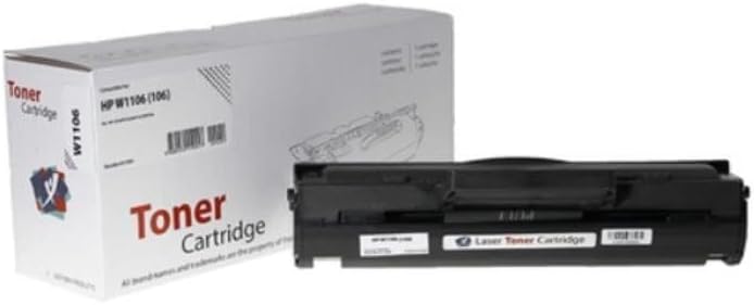 HP uyumlu W1106XL ÇİPLİ Ekstra Yüksek Kapasite Muadil Toner (5K)