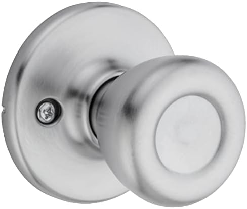 (Updated Packaging, Satin Chrome) - 92001-514 Tylo Hall & Closet Knob in Satin Chrome