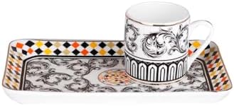 Art Margery Tepsili Kahve Fincan Seti