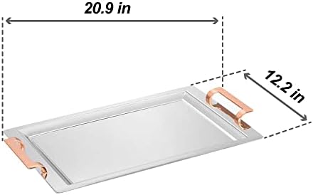 A1785-2 Gala Servis Tepsisi Rosagold