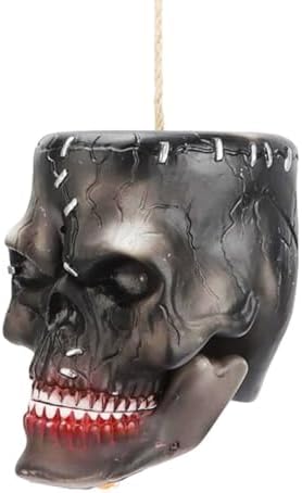 Halloween Kuru Kafa Hareketli Sesli Siyah