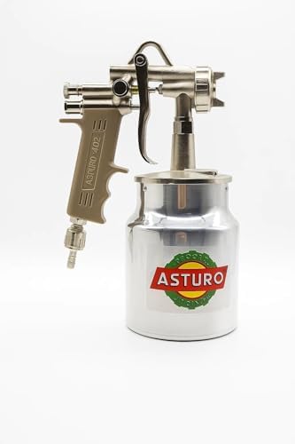 Havalı Boya Tabancası, G70, Depolu, Ayarlanabilir Püskürtme Deseni, Profesyonel Boyama, Metal Gövde, 1,8 mm Paslanmaz Nozul ve İğne, Kompresör Uyumlu, İtalyan, ISO 9001, 1000 cc