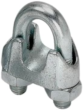 Halat Klemensi, Metal, 12 mm, 5 Adet Paket