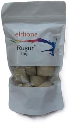 Eldione Ruşur Taşı (Sefidab) 10'lu Paket – Doğal Peeling ve Cilt Yanileme Taşı | Cilt ve Doğum Lekeleri, Siyah Nokta, Akne İzleri ve Güneş Lekeleri İçin Etkili 1 Paket Içi (10 Adet)