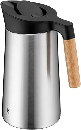 Kineo Çelik Ahşap Saplı Gümüş Termos 1lt