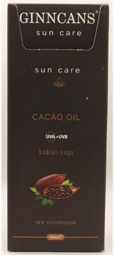 COSMETIC & COSMETICS by GINNCANS SUN GÜNEŞ KORUYUCU KREM SPF+15 UVA+UVB BRONZLAŞTIRICI VE KORUYUCU KAKAO YAĞI 150ML