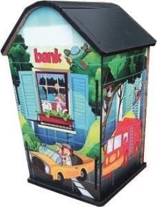 Ahşap Ev Kumbara Araba Temalı