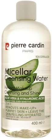 Pierre Cardin Gently Cleansing Micellar Water with Aloe Vera & Hyaluronic Acid-Makyaj Temizleme Suyu 400 ml