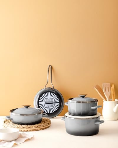 La Garde Derin Tencere Gri 20 Cm