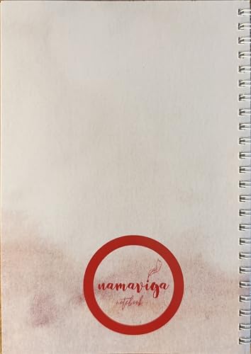 A5 Spiralli Okul Defteri 100 sayfa-Çizgisiz (Kırmızı)