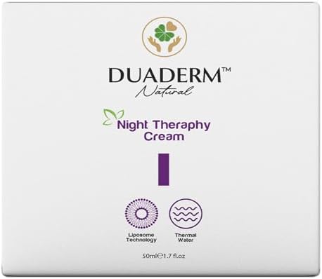 Duaderm Kırışıklık Karşıtı Gece Kremi, Liposomal C ve A Vitaminli, 50 ml