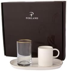 Altın Yaldız Tek Kişilik Kahve&İkram Takımı 3 Parça