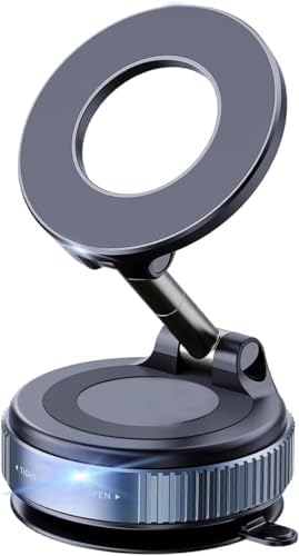 Vakumlu Manyetik Araç İçi Telefon Tutucu Güçlü Mıknatıslar Titreşime Dayanıklı MagSafe ile Uyumlu Telefon Tutucu Araç içi Telefon Tutucu Kompakt 15 14 13 12 11 Pro Max/Plus Uyumlu