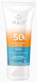 Vully Leke Karşıtı Cilt Tonu Eşitleyici Renkli Kapatıcı Etkili Yüksek Koruyucu Spf+50 Güneş Kremi 50 ml