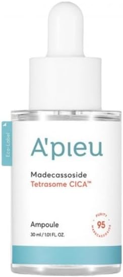 A'PIEU Hassas ve Yıpranmış Ciltler için Cica İçerikli Ampul A'PIEU Madecassoside Tetrasome Cica Ampoule