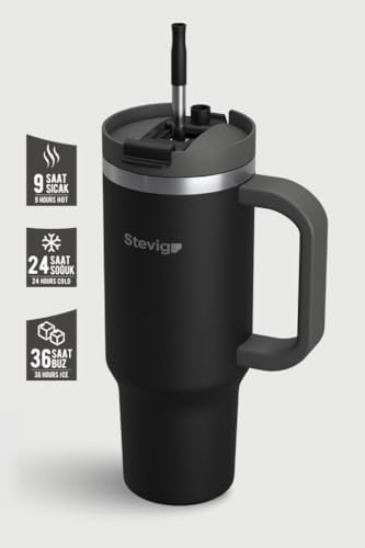 2 Moods -in Tumbler Sızdırmaz Çelik Termos 900 ML ST-236