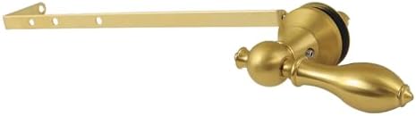 KTACLD7 Amerikan Klasik Evrensel Ön veya Yan Montajlı Tuvalet Tankı Kolu, Fırçalanmış Pirinç