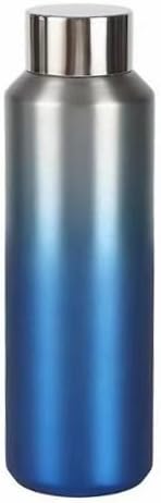 Çelik İçli Termos 600 Ml Mavi-Gri Skm013