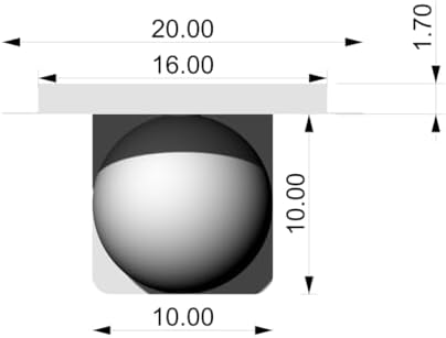 Ron Pota Aplik Aydınlatma