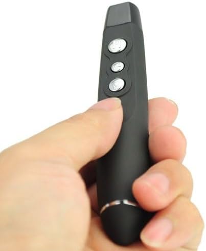 Sunum Kumandası Laser Pointer Kablosuz Çantalı Sunum Kalemi Tak Çalıştır PP1100