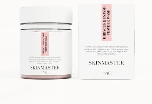 Skinmaster Toz Peeling, Hibiskus ve Enzim Toz Peeling 35 Gram, Arındırıcı ve Aydınlatıcı