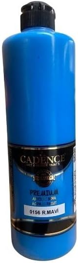 Akrilik Boya 500ML(cc) 0156 R. Mavi Ahşap Boyası