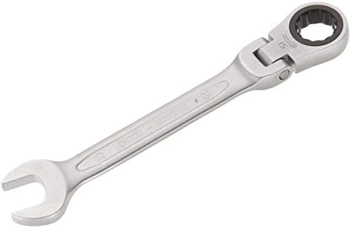 0345 Mafsallı Cırcır Kombine Anahtar 15mm